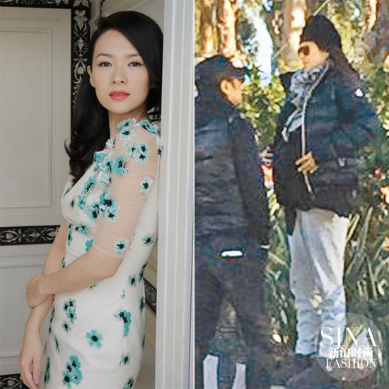 章子怡懷孕后，這帽子戴的也太奇特