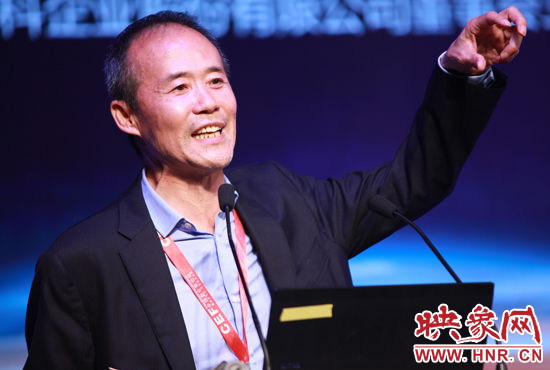圖為萬(wàn)科企業(yè)股份有限公司董事會(huì)主席王石。(新浪財(cái)經(jīng) 梁斌 攝)