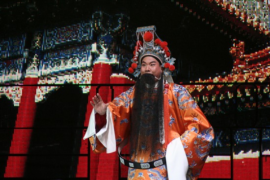 河南省豫劇二團(tuán)演員、唐派再傳弟子郭志誠演唱唐派名劇《金殿風(fēng)云》