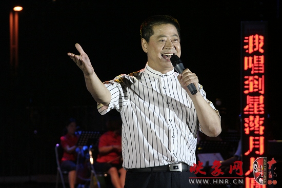 國家一級演員、河南省曲劇團(tuán)團(tuán)長孟祥禮演唱《你家在哪里》