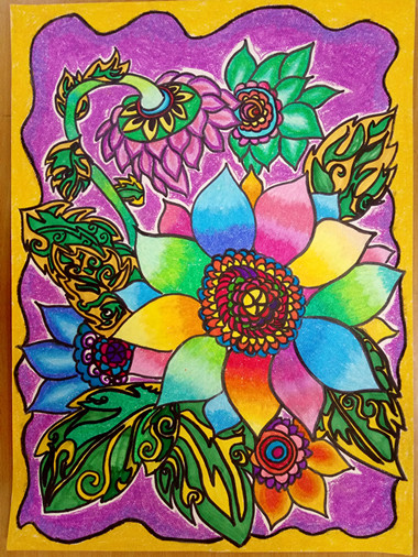 孫思語《嬌艷》輔導(dǎo)教師：時尹航（工一小）