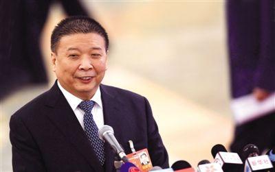 國土資源部部長姜大明。新華社記者