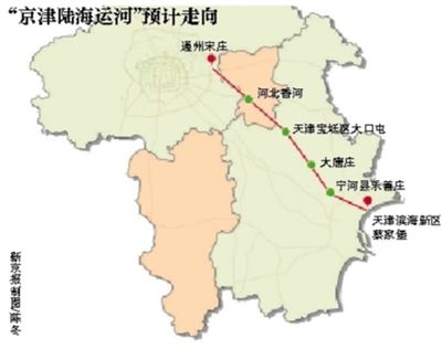 北京藍(lán)皮書(shū)建議開(kāi)鑿京津陸海運(yùn)河 北京藍(lán)皮書(shū)建議開(kāi)鑿京津陸海運(yùn)河