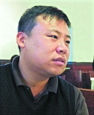 來(lái)自廣東的留學(xué)生馬博打算回國(guó)就業(yè)。（陳安 攝）