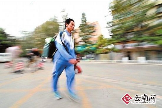 　“我是第四次來昆明了?！? width=