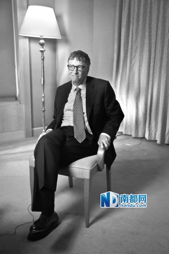 比爾·蓋茨接受美國(guó)《滾石》雜志專訪。