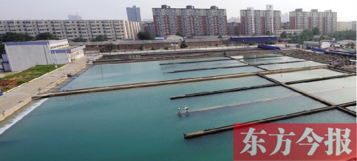 11月8日，鄭州柿園水廠，階梯水價近日成為熱議的話題
