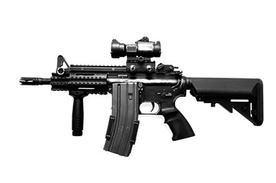 M16步槍，全槍長：986mm，空槍重：3.26公斤，戰(zhàn)斗全重：4公斤，最大有效射程：800米