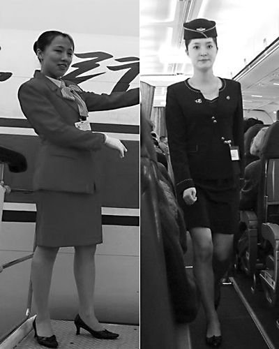 韓國(guó)媒體11日紛紛報(bào)道了朝鮮高麗航空空姐換裝的消息，并認(rèn)為新服裝更能體現(xiàn)女性美。