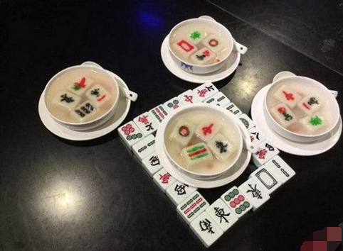 來碗清一色！火鍋店推出創(chuàng)意麻將湯圓
