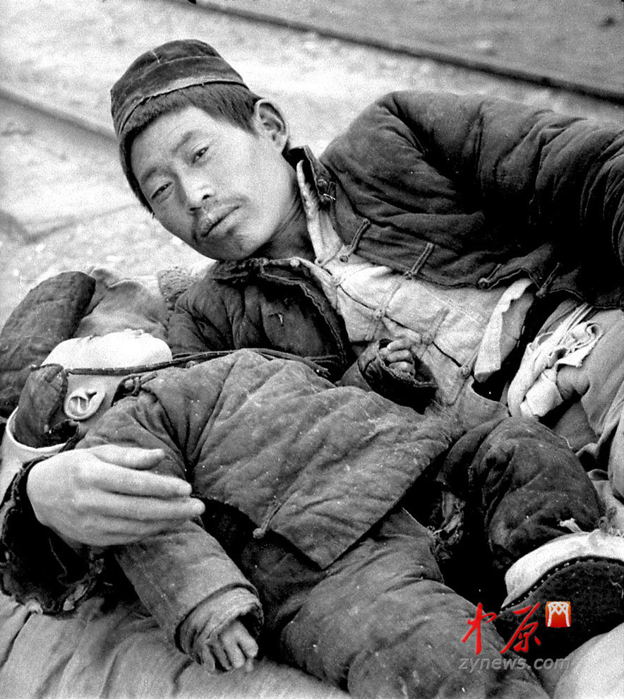 饑荒受災(zāi)者，父與子
