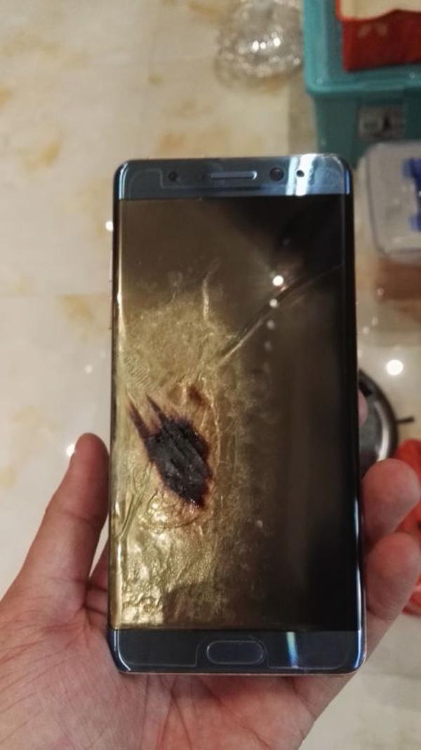 國(guó)行版三星Note 7也炸了？京東確認(rèn)這個(gè)訂單是真的