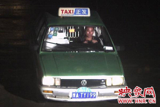 肇事嫌疑車輛及司機照片。