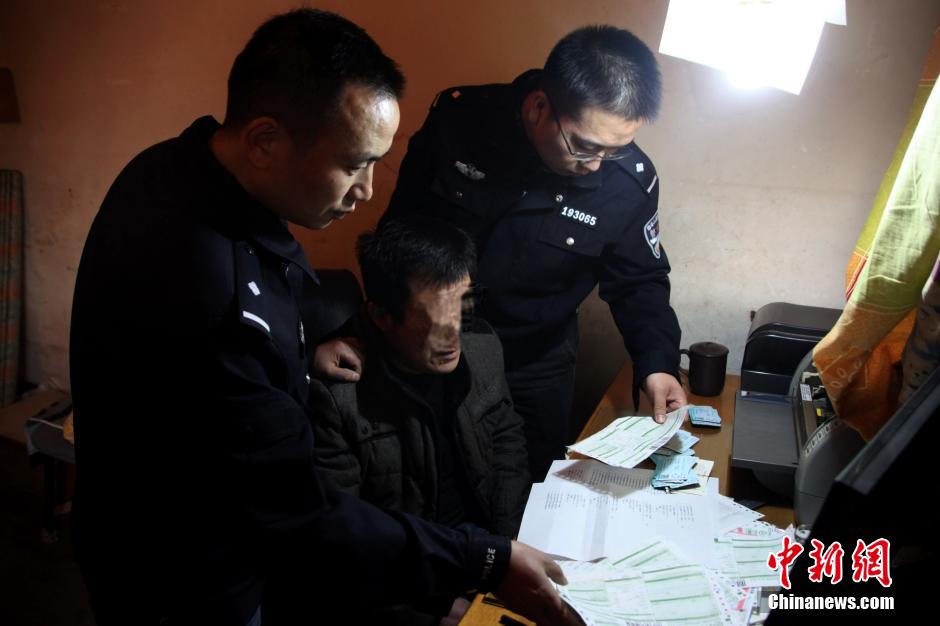 圖為抓獲犯罪嫌疑人（資料圖片）。
