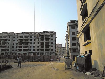 　適園雅居小區(qū)，已建起13棟住宅樓。