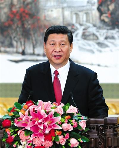 2012年11月15日，習(xí)近平在十八屆中央政治局常委同記者見面會上