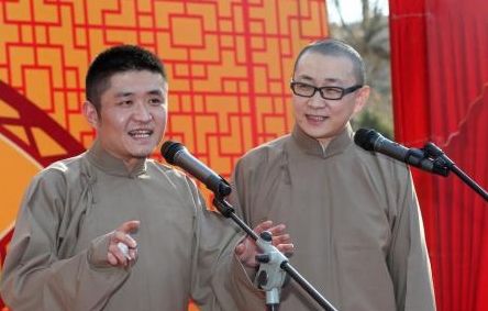 陜西籍相聲演員苗阜、王聲將帶來反腐主題相聲