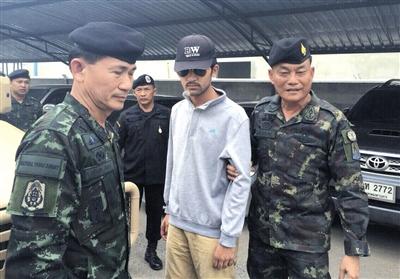 9月1日，泰國警方在泰國與柬埔寨邊境抓獲曼谷爆炸案主要嫌疑犯。圖/CFP