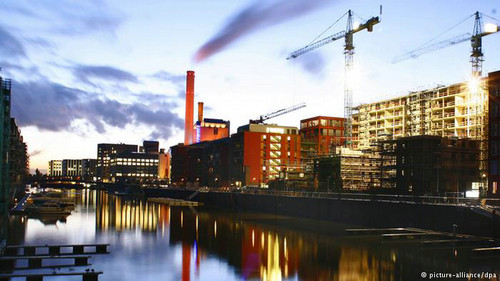 資料圖片：德國(guó)法蘭克福。（德國(guó)之聲電臺(tái)網(wǎng)站）