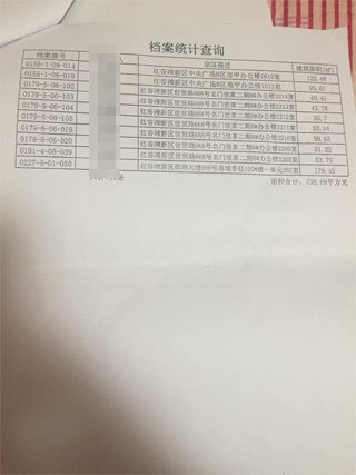 南昌中級(jí)人民法院一法官證實(shí)，他從南昌市房管局調(diào)出徐林保及其家人名下的部分房產(chǎn)信息表。