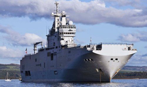 俄羅斯向法國購買西北風(fēng)級兩棲攻擊艦。