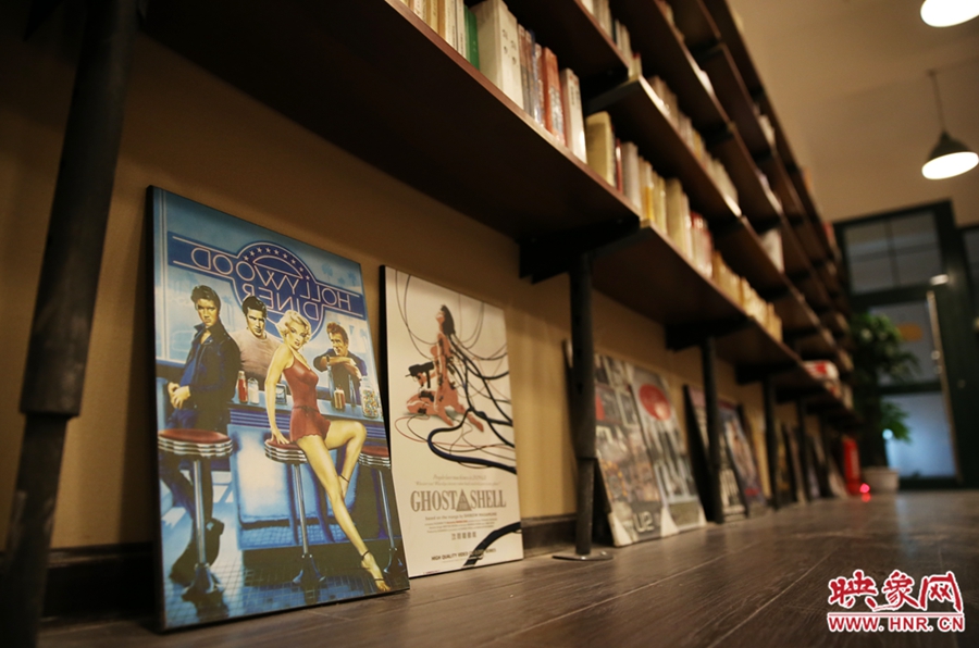 書店內的書。