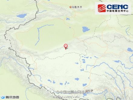 新疆且末縣發(fā)生3.4級(jí)地震震源深度8千米